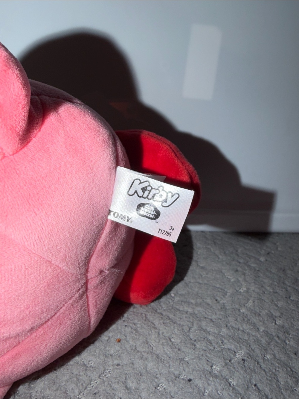 Kirby Pink Plush Stuffed Toy by Nintendo/Tomy